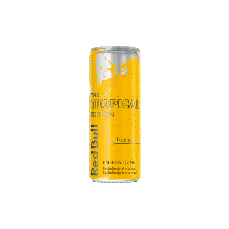 Red Bull Tropical - Nachtbezorging mogelijk!