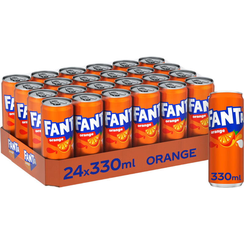 Fanta Orange tray (24 stuks x 0,33l ) - Nachtbezorging mogelijk