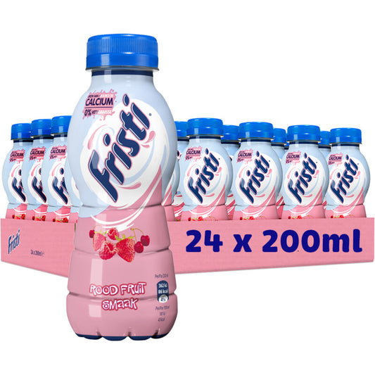 Fristi Rood fruitsmaak 24-pack - Nachtbezorging mogelijk