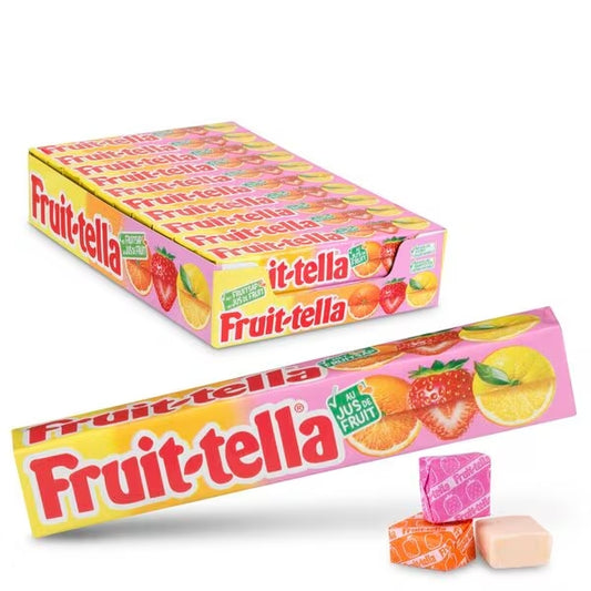 Fruit-Tella Summer fruits 20-pack - Nachtbezorging mogelijk