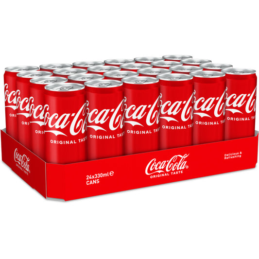 Coca Cola Original tray (24 stuks x 0,33l ) - Nachtbezorging mogelijk