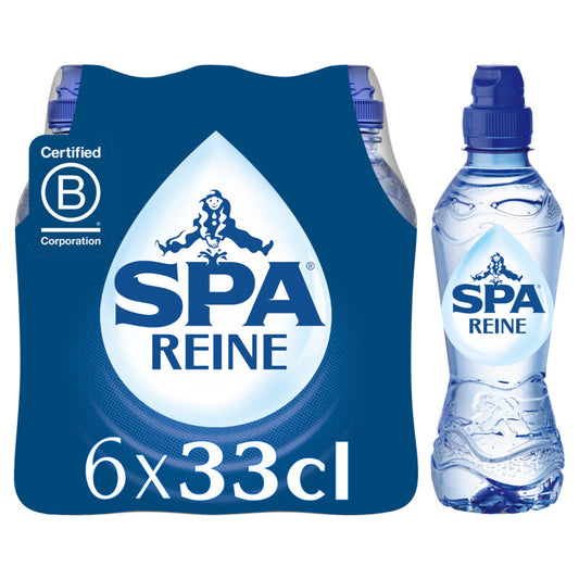Spa Reine Mineraalwater 6-pack (6 x 0,33l) - Nachtbezorging mogelijk